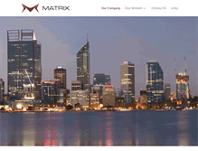 Tablet Screenshot of matrixge.com